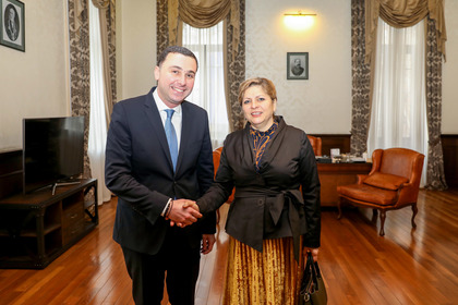 Посланик Десислава Иванова проведе среща  с председателя на общинския съвет на Тбилиси
